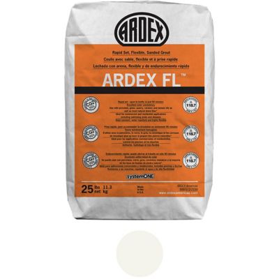 Ardex FL  Polar White Sanded - 25lb