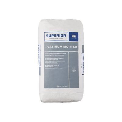 Superior White Platinum Mortar - 50lb