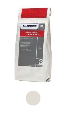 Superior Standard White Unsanded Grout - 5lb
