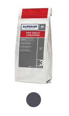 Superior Charcoal Unsanded Grout - 5lb