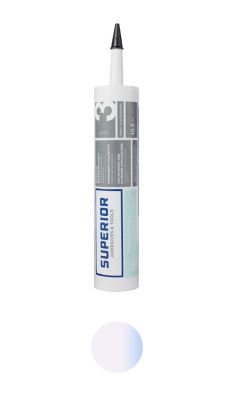 Superior Clear 100% Silicone Caulk - 10.5oz