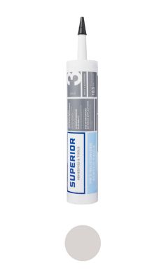 Superior Pro-Siliconized Acrylic Whisper Grey Sanded Caulk