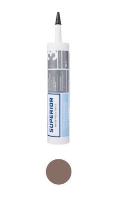 Superior Pro-Siliconized Acrylic Mocha Sanded Caulk