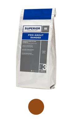 Superior Pro-Grout Terra-Cotta Sanded - 8 lb.