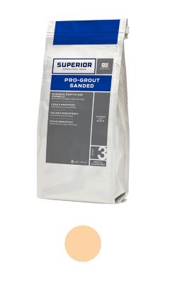 Superior Sanded Pro-Grout Almond - 8 lb