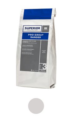 Superior Sanded Pro-Grout Whisper Grey - 8 lb