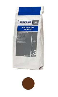 Superior Sanded Pro-Grout Tobacco - 8 lb