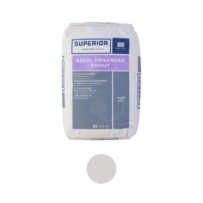 Superior Excel Whisper Grey Unsanded Grout - 20lb