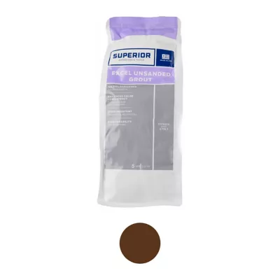 tobacco grout Superior Excel Tobacco Unsanded Grout | Marble | Brown | 5 lbs