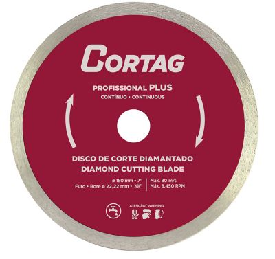 Cortag Zapp 180 Plus Diamond Cutting Blade 7 in.