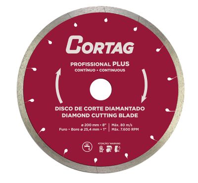 Cortag Zapp 600 Plus Diamond Cutting Blade - 10 in.
