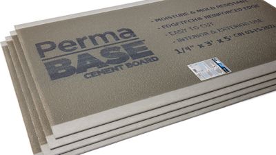 PermaBase Ultra Cement Backer Board - 3 ft x 5 ft x .25 in.