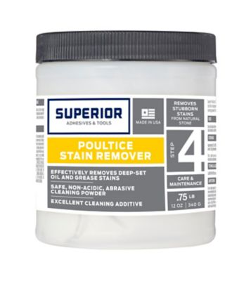 Superior Marble Poultice Stain Remover - .75 lb