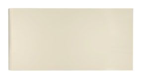 Imperial Ivory Gloss Short Side Bullnose Ceramic Wall Tile - 3 x 6 in.