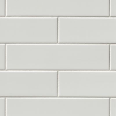 Imperial Bianco Gloss Ceramic Subway Wall Tile - 4 x 16 in.