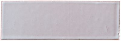 Zellige Alabaster Pearl Gloss Ceramic Floor and Wall Tile - 2 x 6 in.