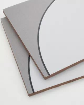 DOLSKY様ご提案 Portsea Grey Porcelain Wall and Floor Tile - 8 x 8 in. - The Tile Shop