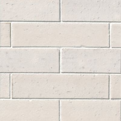 Brick x Brick by Alison Victoria Pearl Porcelain Wall and Floor Tile - 2 x 10 in.