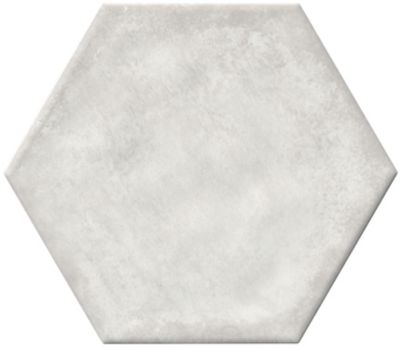Fabia White Ceramic Wall Tile - 10 x 11 in.