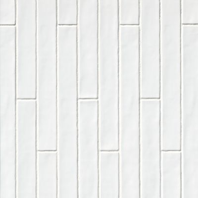 Dandy White Ceramic Wall Tile Sample