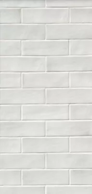 Coco White Matte Porcelain Wall and Floor Tile - 2 x 6 in. - The