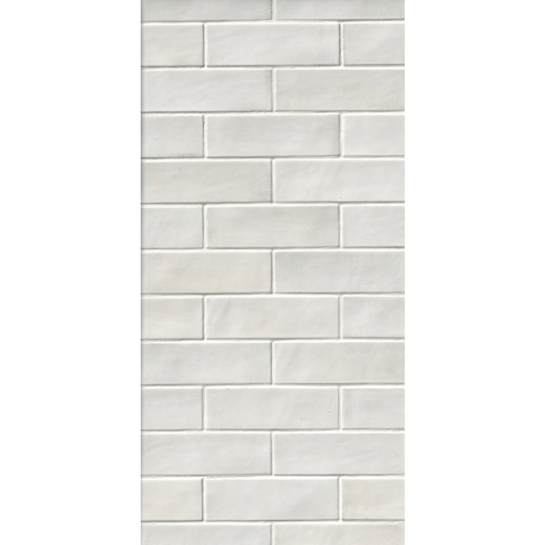 Coco White Glossy Porcelain Wall Tile - 2 x 6 in. Coco White Glossy Porcelain Wall Tile - 2 x 6 in.