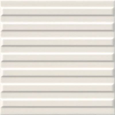 Poente Linha Off White Ceramic Wall Tile - 6 x 6 in.