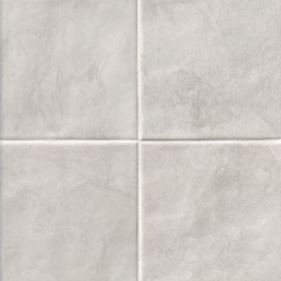 Splash Slate White Porcelain Wall and Floor Tile - 6 x 6 in.