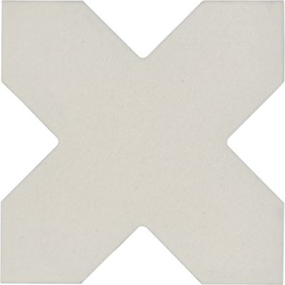 Kasbah Cross Bone Porcelain Wall and Floor Tile - 4.7 x 4.7 in.