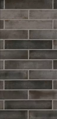 Nautalis Athracite Ceramic Wall Tile - 2 x 10 in. - The Tile Shop