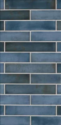 Nautalis Navy Ceramic Wall Tile - 2 x 10 in. - The Tile Shop