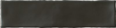 Metallics Anthracite Ceramic Wall Tile - 3 x 12 in.