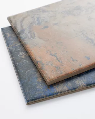 まるぼー Laguna Blue Porcelain Wall and Floor Tile - 6 x 6 in. - The Tile Shop
