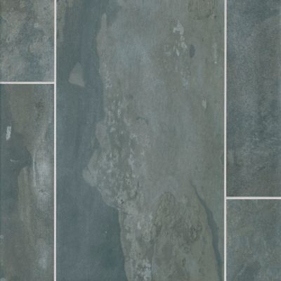 Slate Way Ocean Porcelain Wall and Floor Tile - 12 x 24 in.