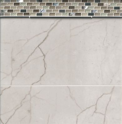 Elegance Marble Pearl Ceramic Wall Tile - 13 x 39 in.