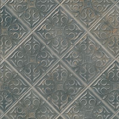 Antigua Lis Black Porcelain Wall Tile - 13 x 13 in.