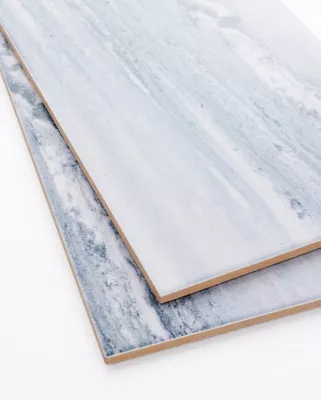 Everest Azure Honed Ceramic Wall Tile - 8 x 20 in. - The Tile Shop