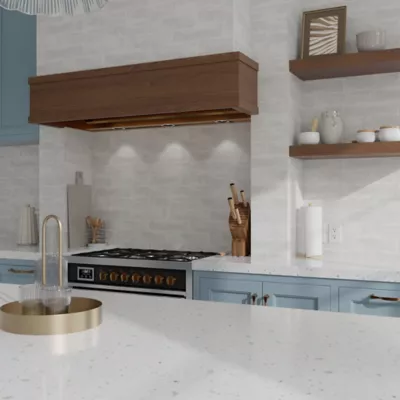 Splendor Blanco Glossy Ceramic Subway Wall Tile - 3 x 12 in. - The