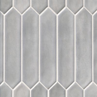 Splendor Grigio Picket Ceramic Wall Tile - 2 x 10 in.