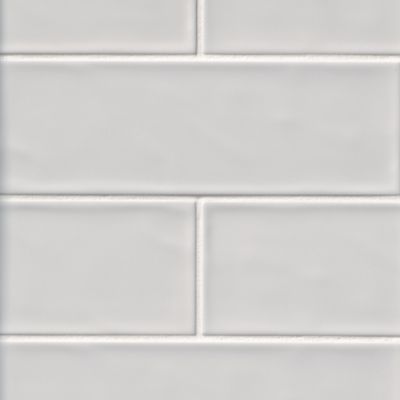 Bulevard Silver Ceramic Wall Tile - 4 x 12 in.