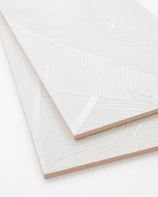 Trentino Perola Ceramic Wall Tile - 12 x 35 in. - The Tile Shop