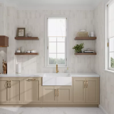 Hanoi White Glossy Ceramic Subway Wall Tile - 2.5 x 8 in. - The