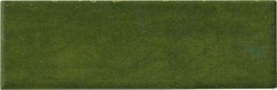 Artisan Green Ceramic Subway Wall Tile - 2 x 6 in.