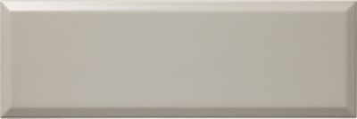 Signature Gris Matte Ceramic Bevel Subway Wall Tile - 4 x 12 in.