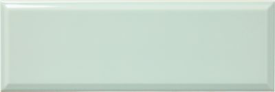 Signature Mint Gloss Ceramic Bevel Subway Wall Tile - 4 x 12 in.