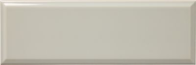 Signature Oatmeal Gloss Ceramic Bevel Subway Wall Tile - 4 x 12 in.