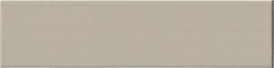 Signature Oatmeal Gloss Ceramic Short Side Bullnose Wall Trim Tile - 4 x 16 in.