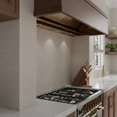 キッチン家電 ScENTIMENTALS AP001 Signature Oatmeal Matte Ceramic Subway Wall Tile - 3 x 6 in. - The
