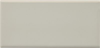 Signature Oatmeal Matte Ceramic Long Side Bullnose Wall Trim Tile - 3 x 6 in.