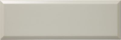 Signature Oatmeal Matte Ceramic Bevel Subway Wall Tile - 4 x 12 in.